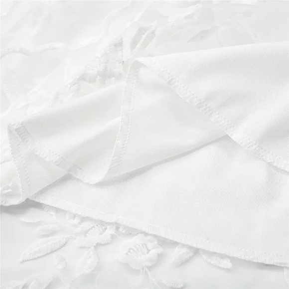 Boho Sexy Lace Flower Sleeveless Backless Dress - Picture 7 of 7